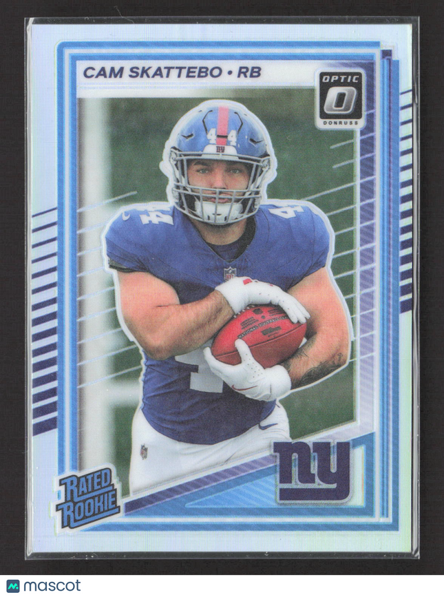 2025 Panini Donruss Optic Cam Skattebo #228 holo