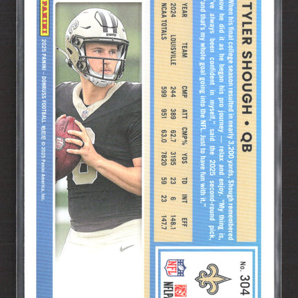 2025 Panini Donruss Football Tyler Shough #304