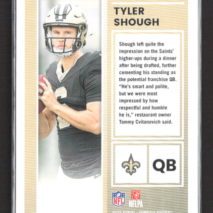 2025 Panini Donruss The Rookies Tyler Shough #17 Checkerboard