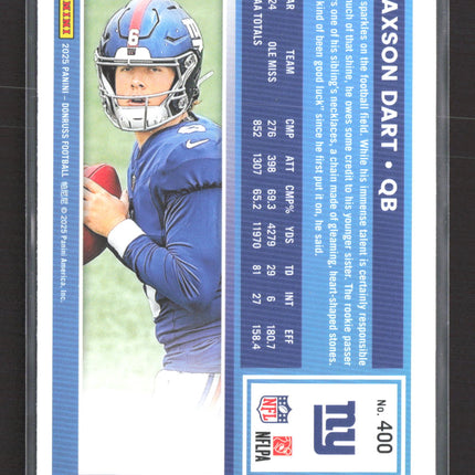 2025 Panini Donruss Jaxson Dart #400