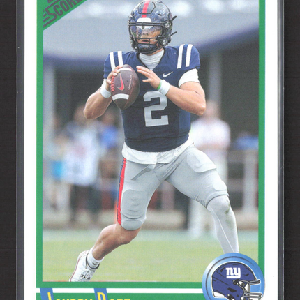 2025 Panini Score Football Jaxson Dart #9 /