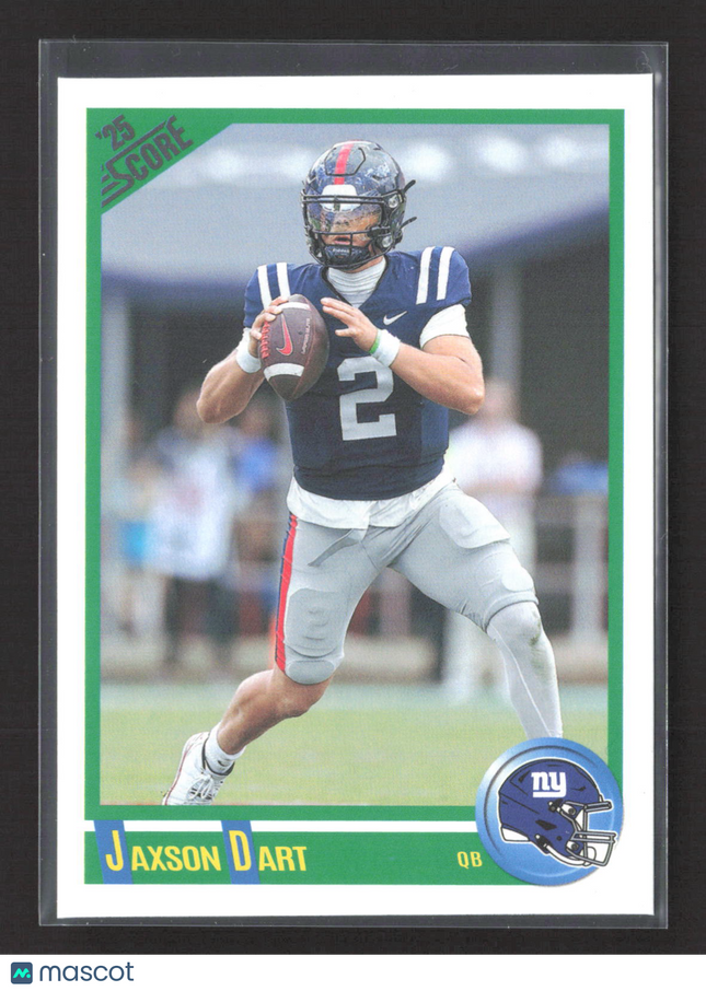 2025 Panini Score Football Jaxson Dart #9 /