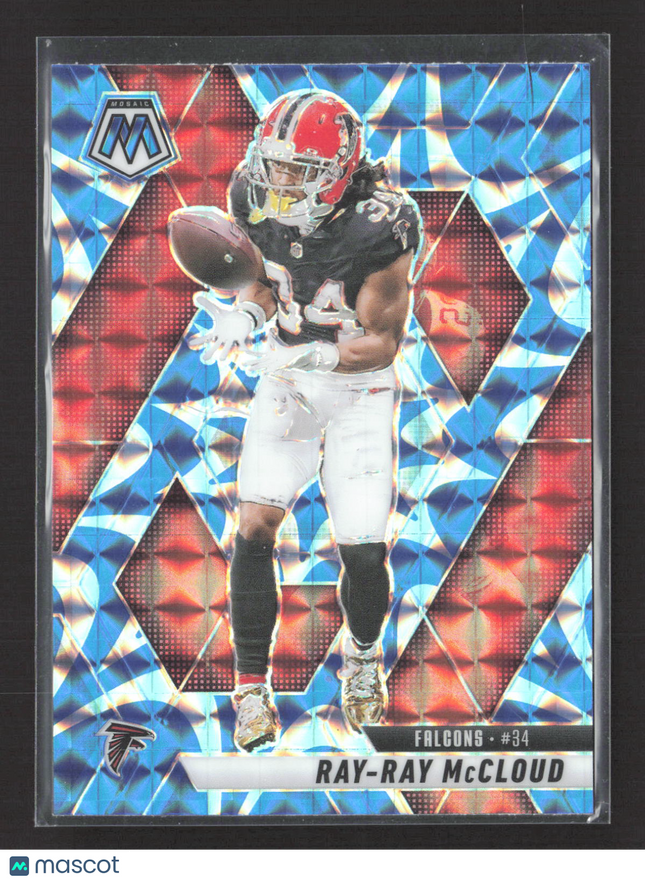 2025 Panini Mosaic Football Ray-Ray McCloud #95 Blue