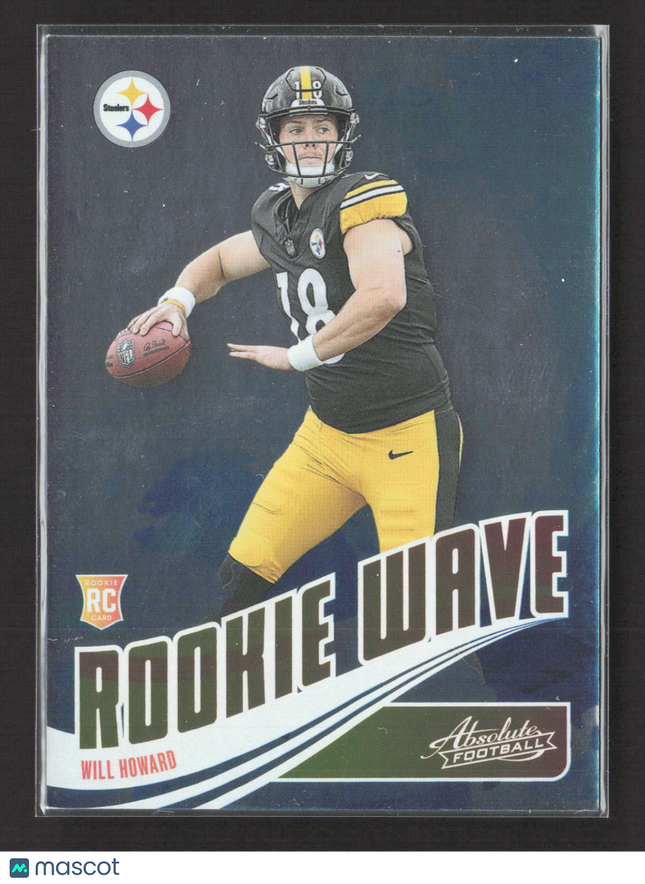 2025 Panini Absolute Football Rookie Wave Will Howard #RW-WHD RC