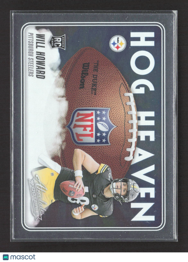 2025 Panini Absolute Football Hog Heaven Will Howard #HH-WHO RC
