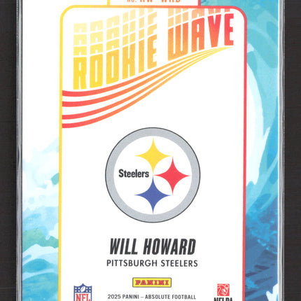 2025 Panini Absolute Football Rookie Wave Will Howard #RW-WHD RC