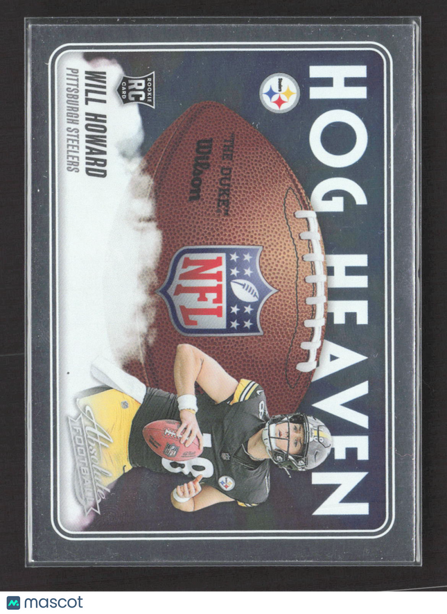 2025 Panini Absolute Hog Heaven Will Howard #HH-WHD RC