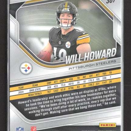 2025 Panini Prizm Will Howard #367 RC