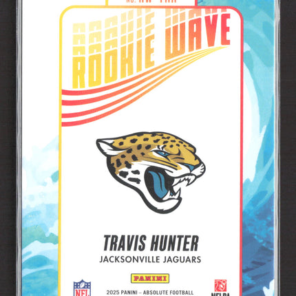 2025 Panini Absolute Football Rookie Wave Travis Hunter #RW-THR RC