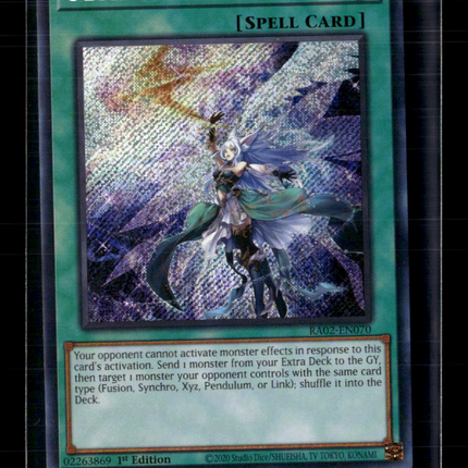 Yu-Gi-Oh! Ultimate Slayer 25th Anniversary SR RA02-EN070 1st Ed