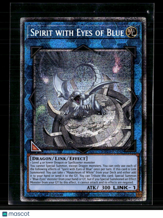 Yu-Gi-Oh! Spirit with Eyes of Blue 2025 Mega-Pack SR MP25-EN049 1st Edition