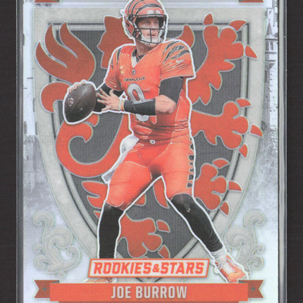 2025 Panini Rookies & Stars Prizm Crusade Joe Burrow #8 Silver