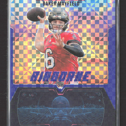 2025 Panini Rookies & Stars Prizm Airborne Baker Mayfield #18