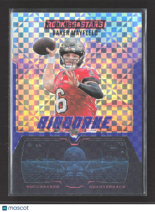 2025 Panini Rookies & Stars Prizm Airborne Baker Mayfield #18