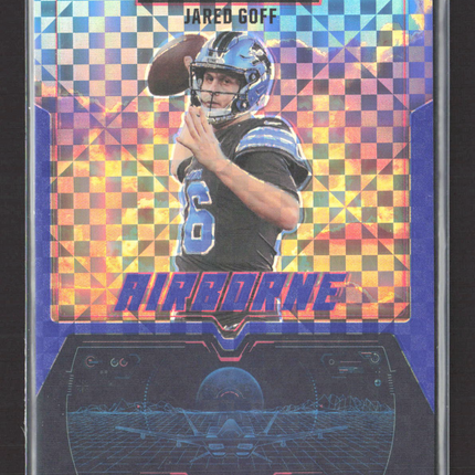 2025 Panini Rookies & Stars Prizm Airborne Jared Goff #14