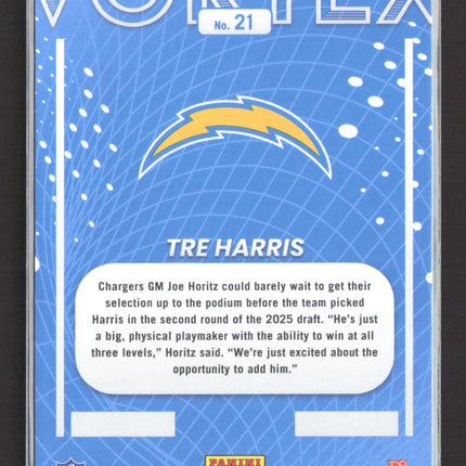 2025 Panini Donruss Vortex Tre Harris #21 RC