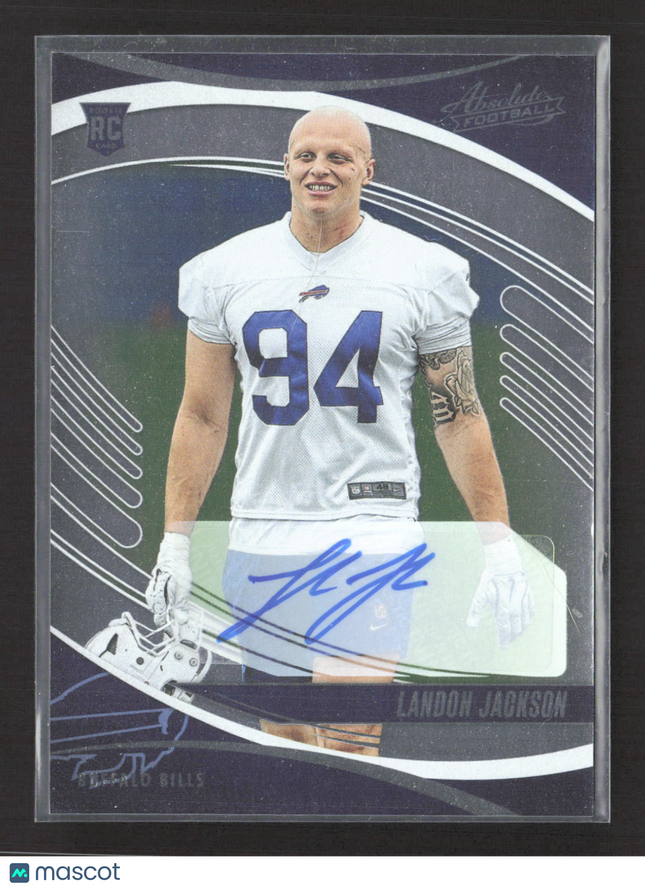 2025 Panini Absolute Football Landon Jackson #153 RC auto