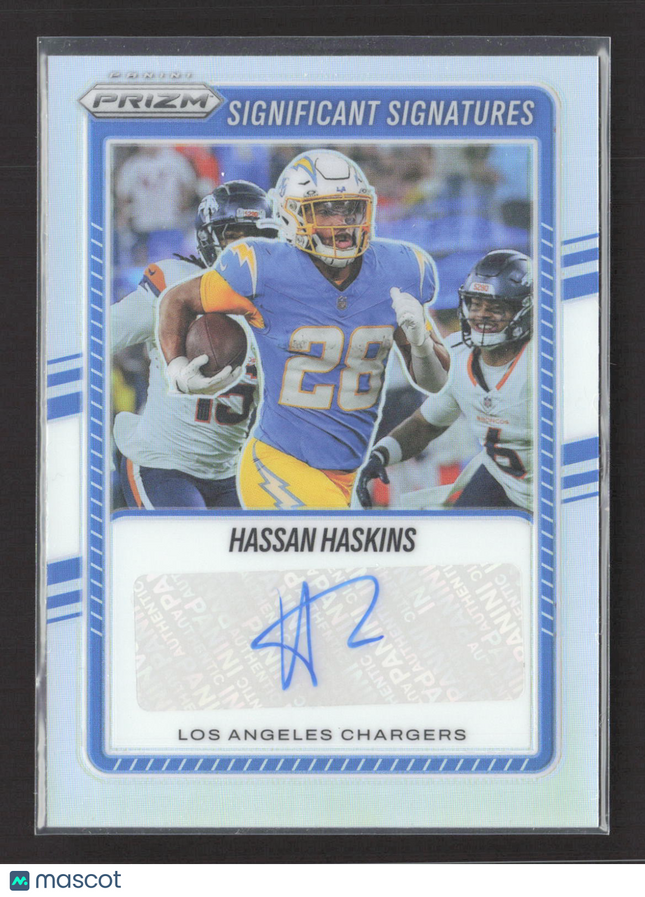 2025 Panini Prizm Football Significant Signatures Hassan Haskins #SSI-HHS Auto