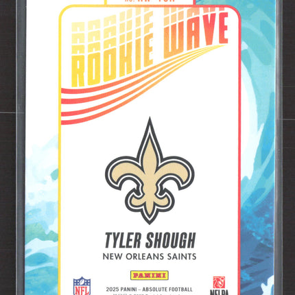 2025 Panini Absolute Football Rookie Wave Tyler Shough #RW-TSH RC