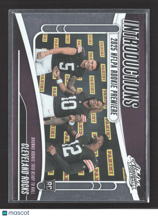 2025 Absolute Introductions Shedeur Sanders Quinshon Judkins Dillon Gabriel RC