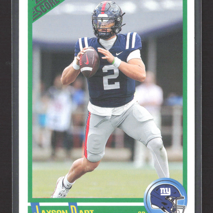 2025 Panini Score Jaxson Dart #9