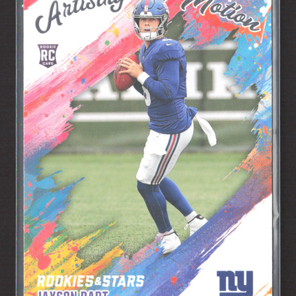 2025 Panini Rookies & Stars Artistry In Motion Jaxson Dart #16 RC