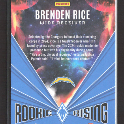2025 Panini Phoenix Rookie Rising Brenden Rice #RR-BRE RC