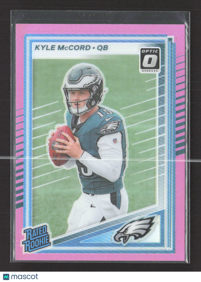 2025 Panini Donruss Optic Kyle McCord #325 Pink