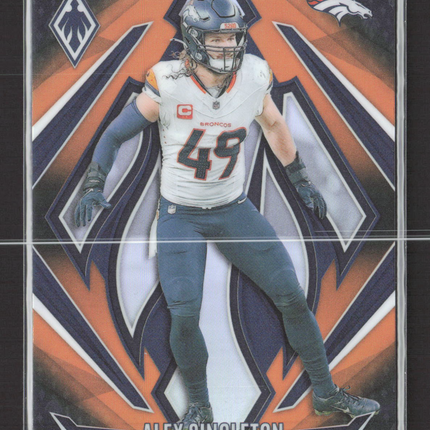 2025 Panini Phoenix Alex Singleton #6 Orange Black