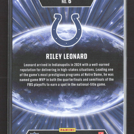 2025 Panini Rookies & Stars Stellar Rookies Riley Leonard #6 RC