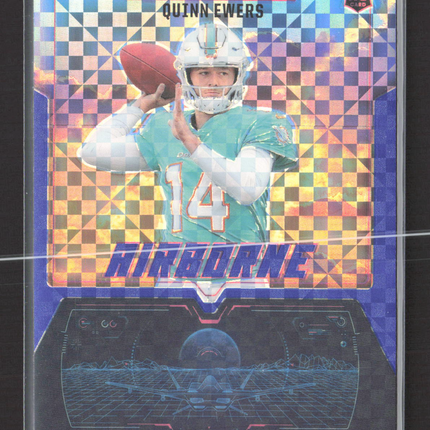 2025 Panini Rookies & Stars Prizm Airborne Quinn Ewers #11 RC