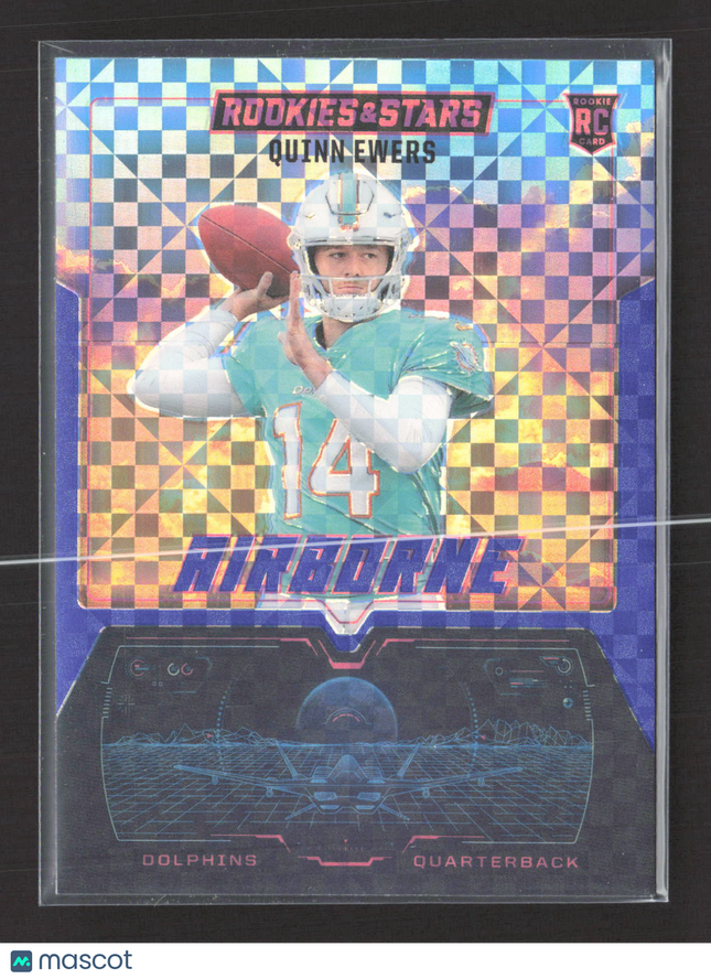 2025 Panini Rookies & Stars Prizm Airborne Quinn Ewers #11 RC
