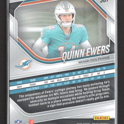 2025 Panini Prizm Quinn Ewers #307 RC