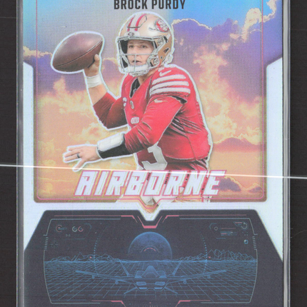 2025 Panini Rookies & Stars Prizm Airborne Brock Purdy #21