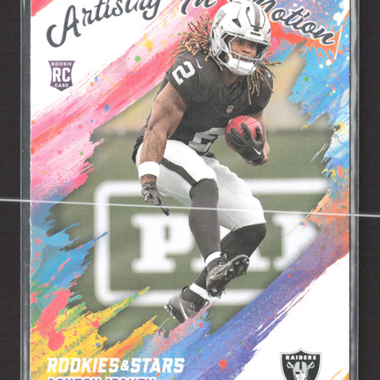 2025 Panini Rookies & Stars Artistry In Motion Ashton Jeanty #10 RC
