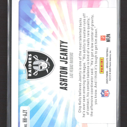 2025 Panini Absolute Football Hog Heaven Ashton Jeanty #HH-AJY RC