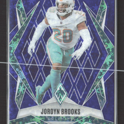 2025 Panini Phoenix Football Jordyn Brooks #19 Snowflake 010/199