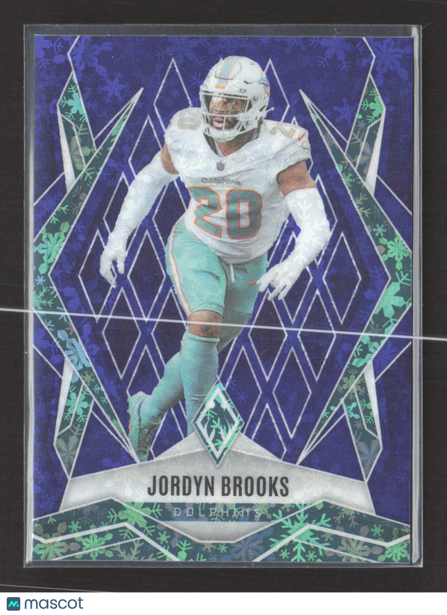 2025 Panini Phoenix Football Jordyn Brooks #19 Snowflake 010/199