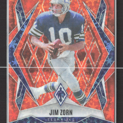 2025 Panini Phoenix Football Jim Zorn #139 Snowflake 74/99