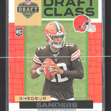 2025 Panini Rookies & Stars Draft Class Shedeur Sanders #19 RC