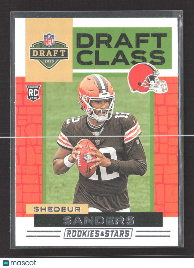 2025 Panini Rookies & Stars Draft Class Shedeur Sanders #19 RC
