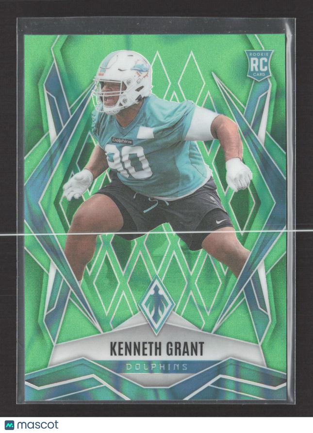 2025 Panini Phoenix Kenneth Grant #223 Green RC /225