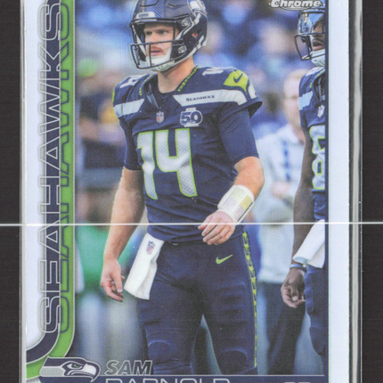 2025 Topps Chrome Sam Darnold #275 Refractor