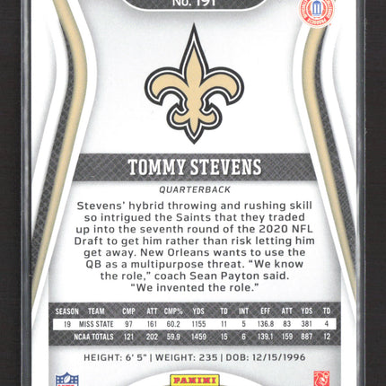 2020 Panini Certified Tommy Stevens #191 RC 071/399