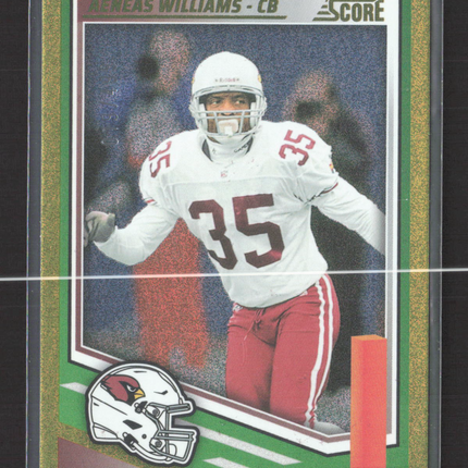 2025 Panini Score Football Aeneas Williams #31 Gold /499