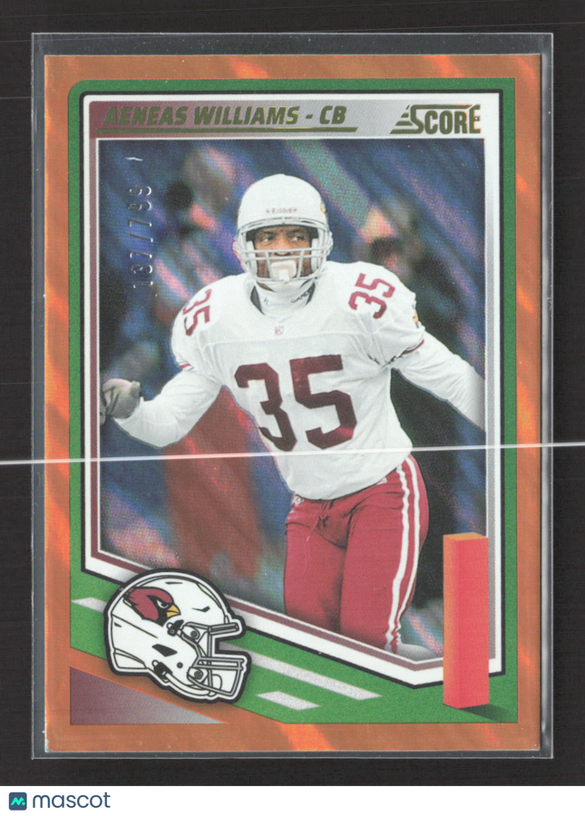 2025 Panini Score Football Aeneas Williams #31 Orange /799