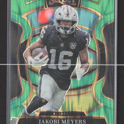 2026 Panini Select Prizm Jakobi Meyers #5 Green 128/699