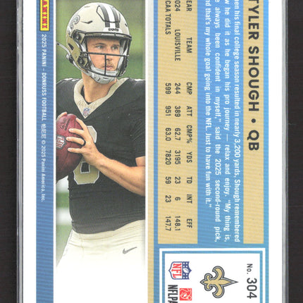 2025 Panini Donruss Tyler Shough #304