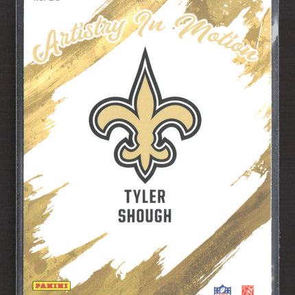 2025 Panini Rookies & Stars Artistry In Motion Tyler Shough #15 RC