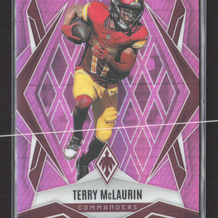 2025 Panini Phoenix Football Terry McLaurin #57 Pink 138/299